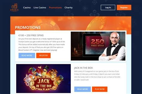 Oranje Casino Review and Bonuses 